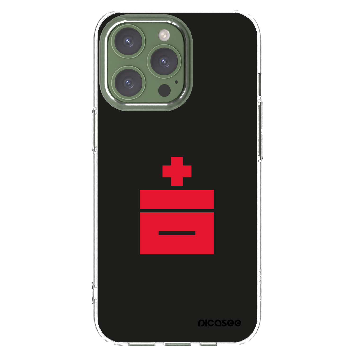 Picasee silikonska prozirna maskica za Apple iPhone 13 Pro - Le Plastenciaga