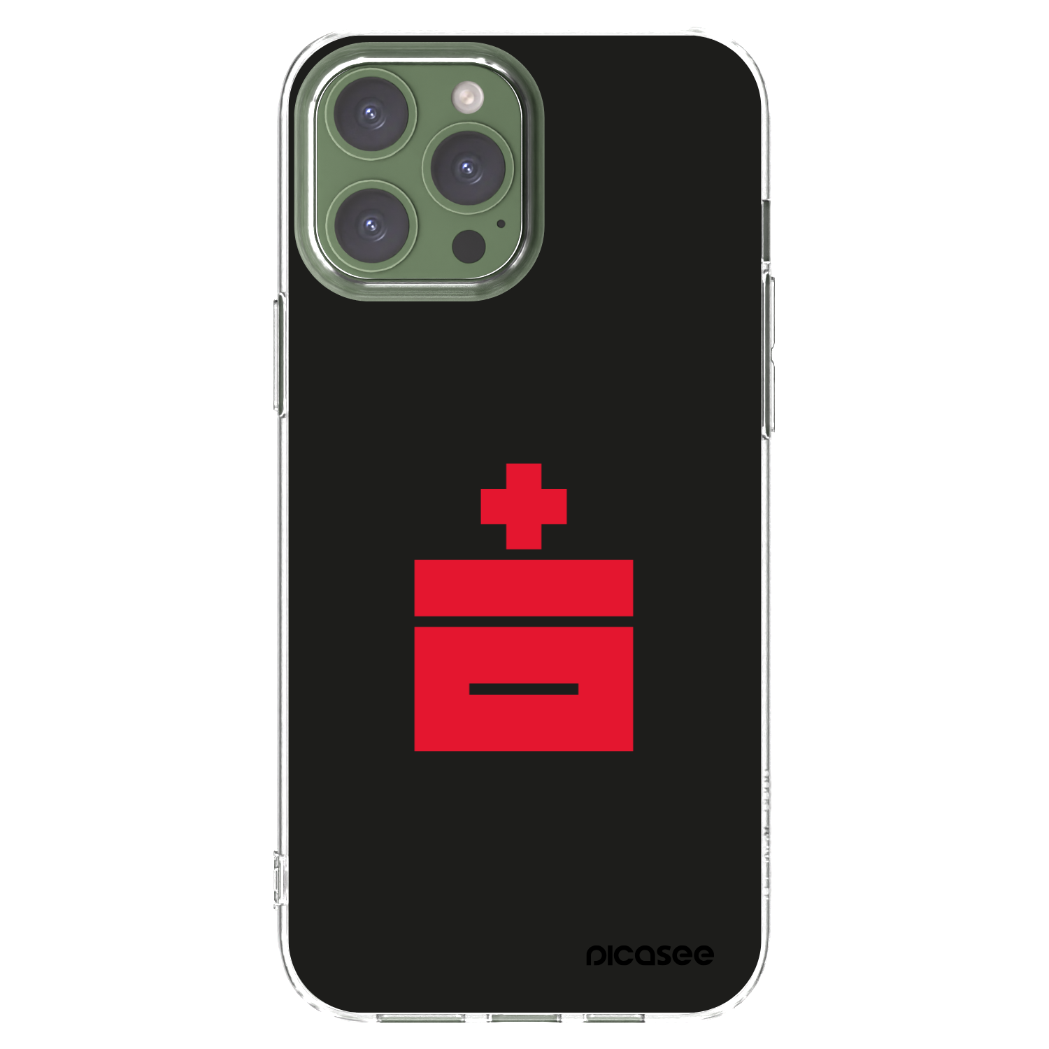 Picasee silikonska prozirna maskica za Apple iPhone 13 Pro Max - Le Plastenciaga