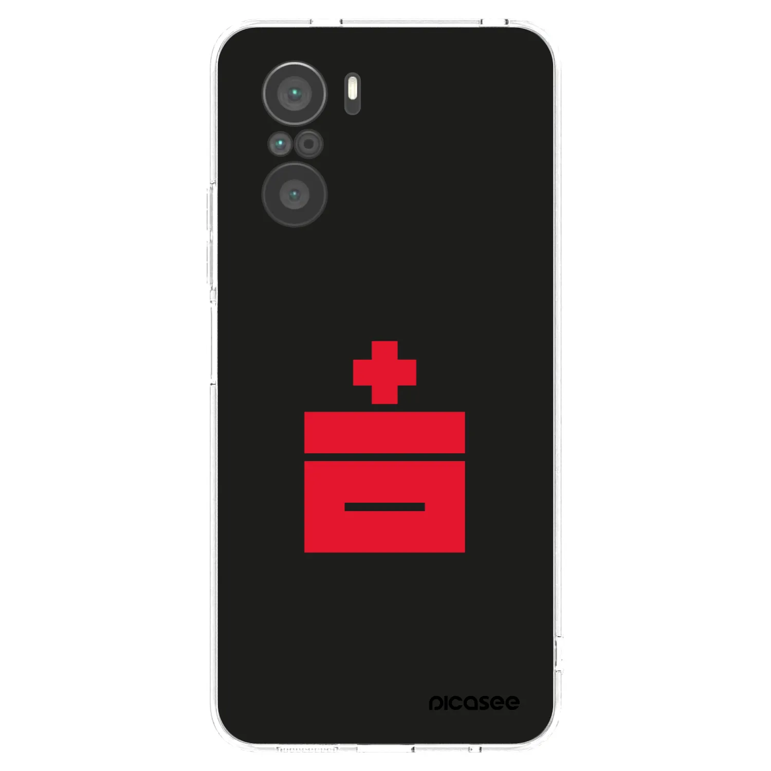 Picasee silikonska prozirna maskica za Xiaomi Poco F3 - Le Plastenciaga