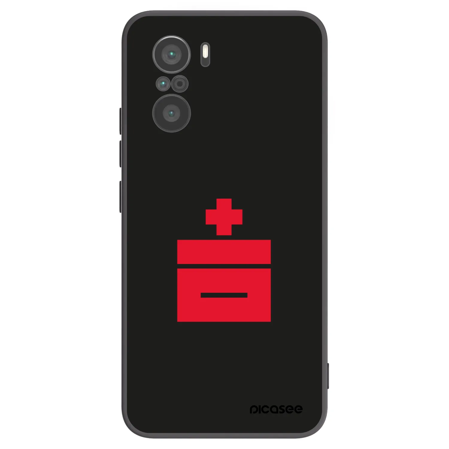 Picasee crna silikonska maskica za Xiaomi Poco F3 - Le Plastenciaga