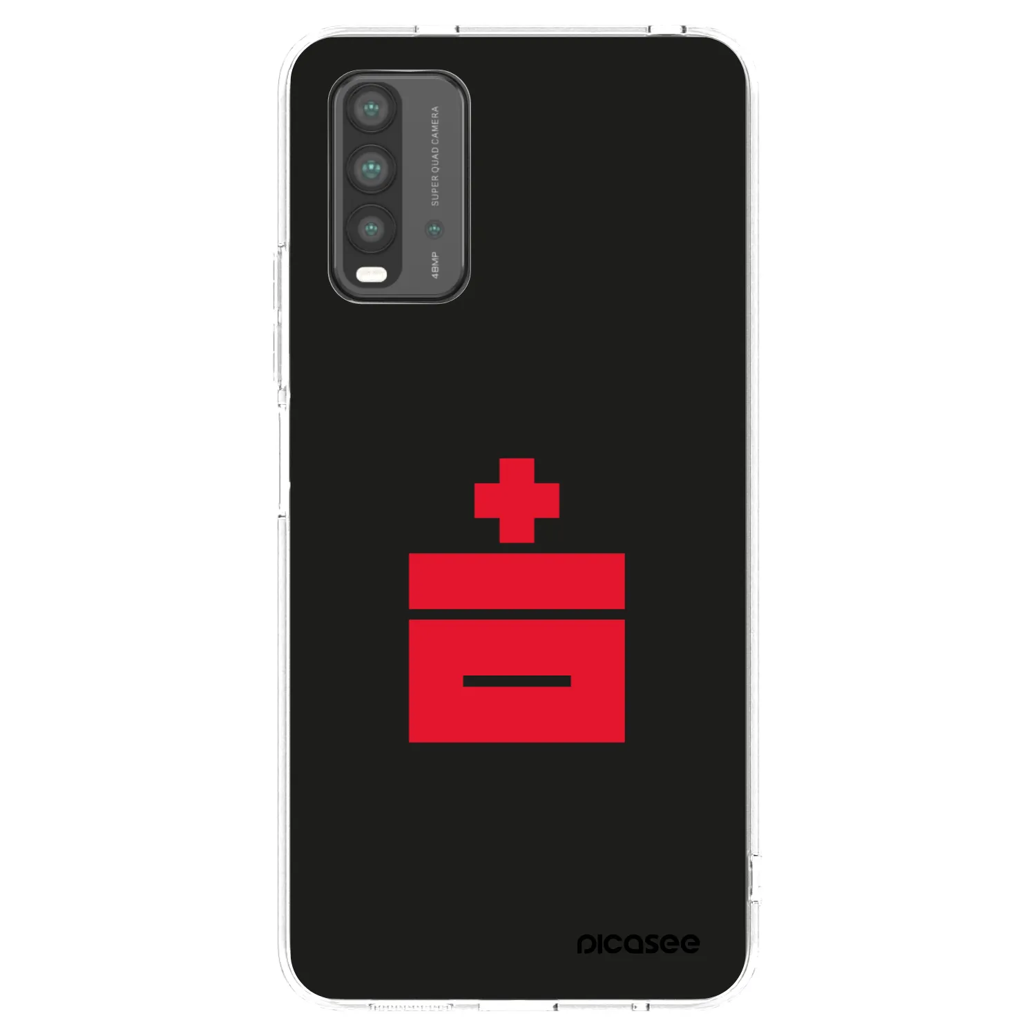 Picasee silikonska prozirna maskica za Xiaomi Redmi 9T - Le Plastenciaga