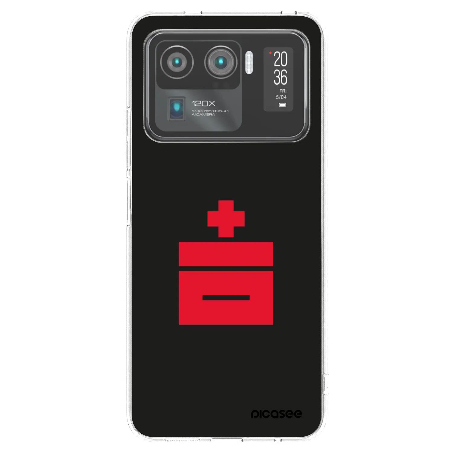Picasee silikonska prozirna maskica za Xiaomi Mi 11 Ultra - Le Plastenciaga