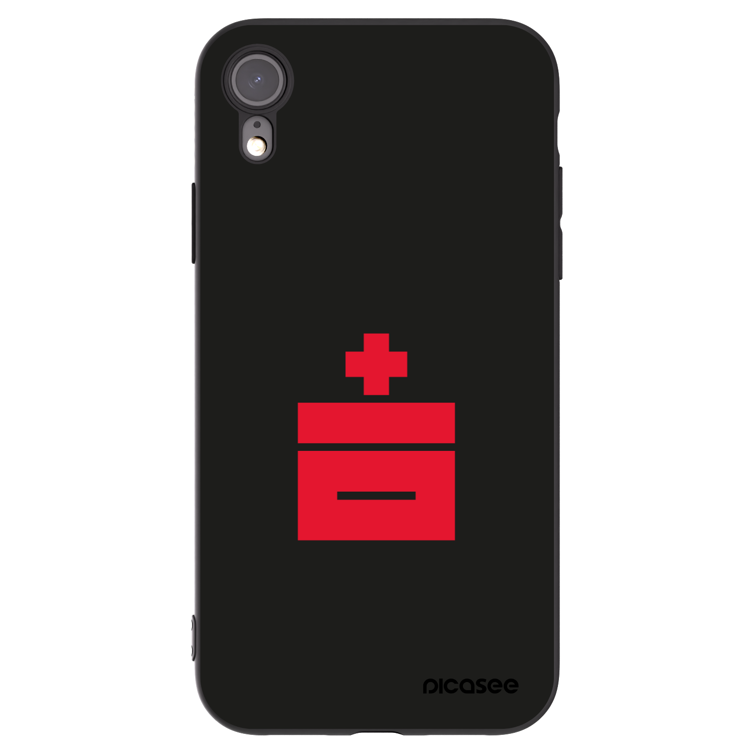 Picasee crna silikonska maskica za Apple iPhone XR - Le Plastenciaga