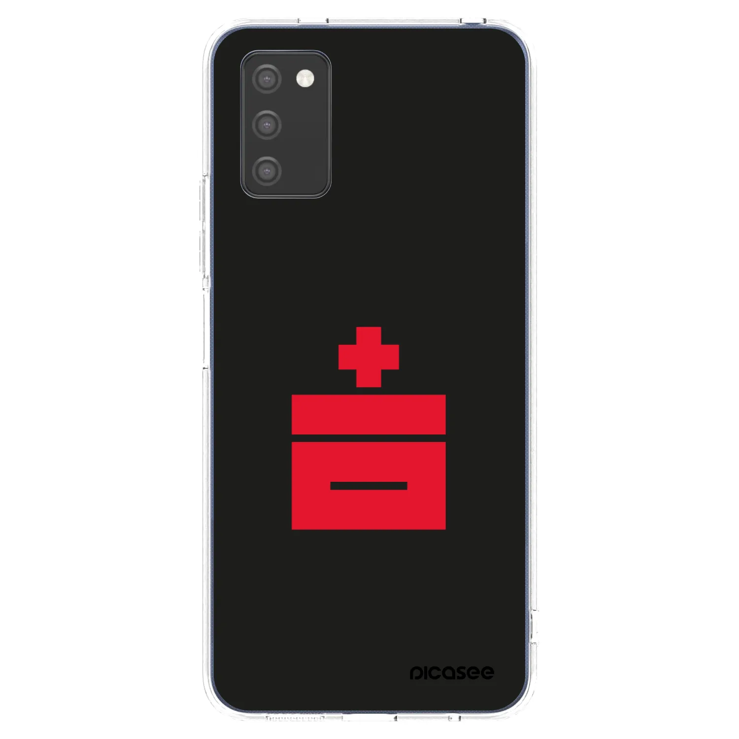 Picasee silikonska prozirna maskica za Samsung Galaxy A02s A025G - Le Plastenciaga