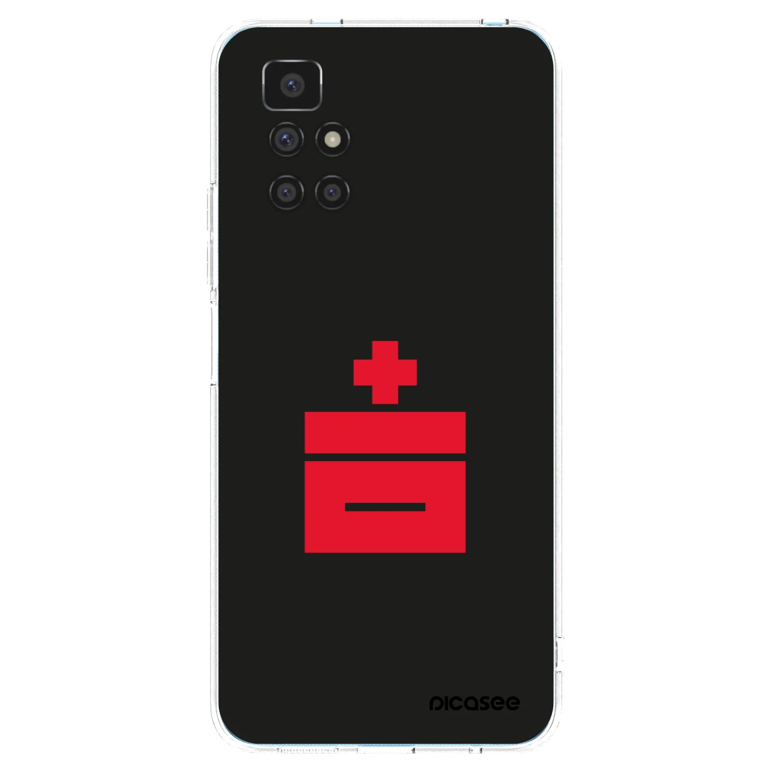 Picasee silikonska prozirna maskica za Xiaomi Redmi 10 - Le Plastenciaga