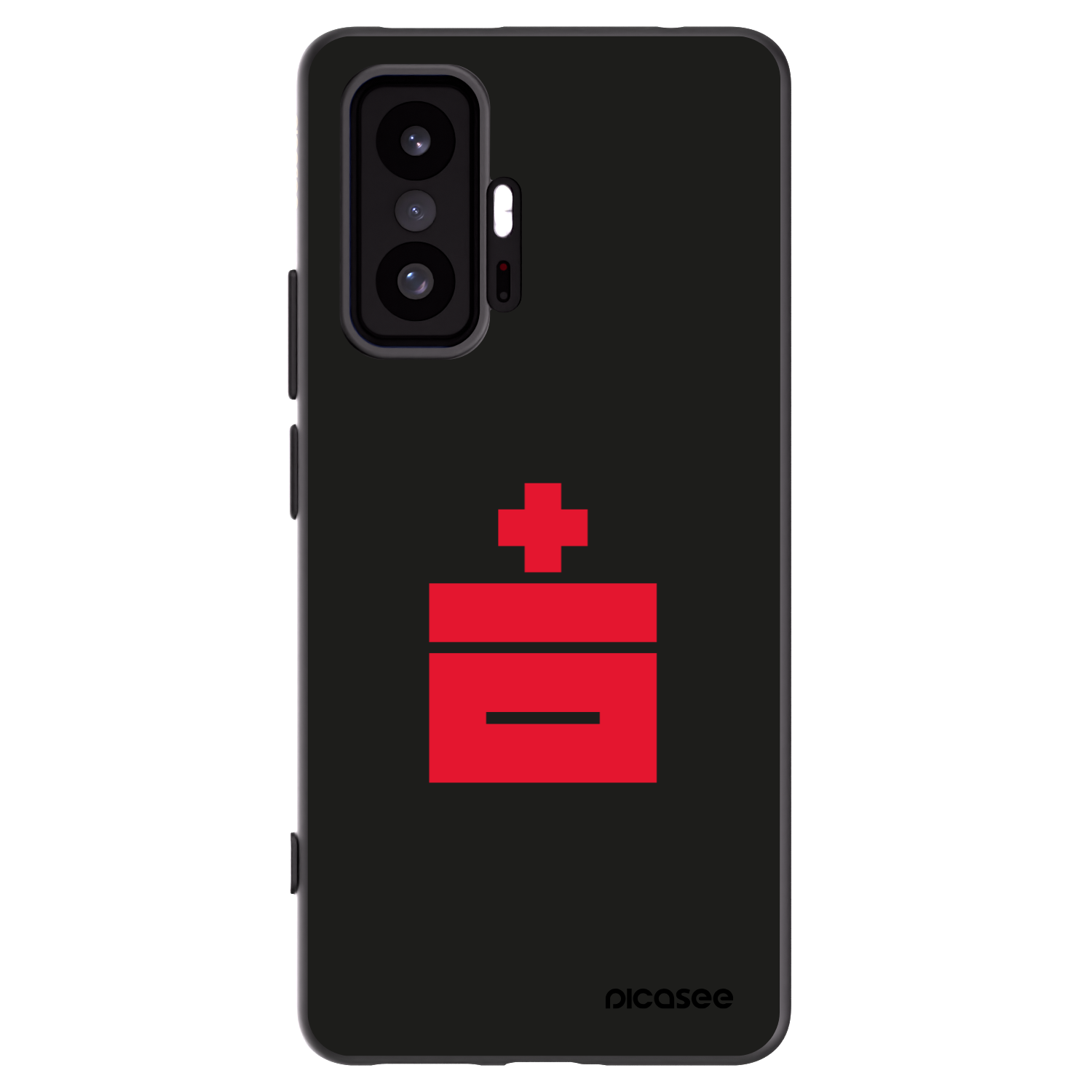 Picasee crna silikonska maskica za Xiaomi 11T Pro - Le Plastenciaga