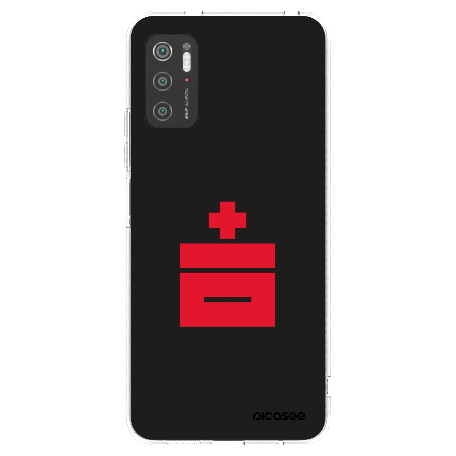 Picasee silikonska prozirna maskica za Xiaomi Poco M3 Pro 5G - Le Plastenciaga