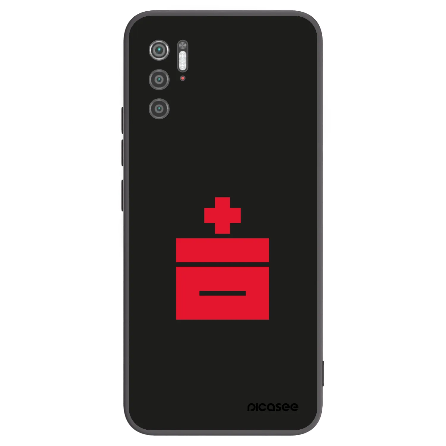 Picasee crna silikonska maskica za Xiaomi Poco M3 Pro 5G - Le Plastenciaga