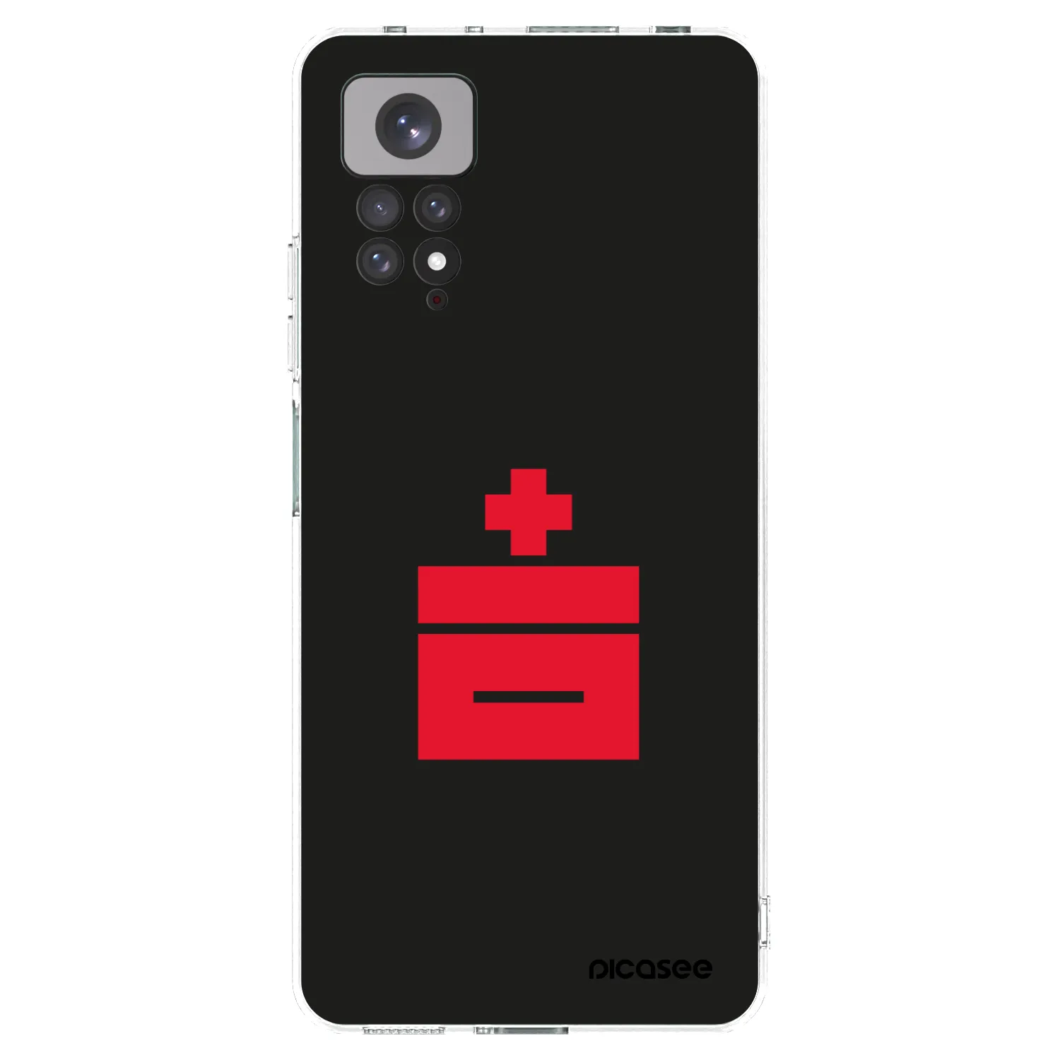 Picasee silikonska prozirna maskica za Xiaomi Redmi Note 11 - Le Plastenciaga