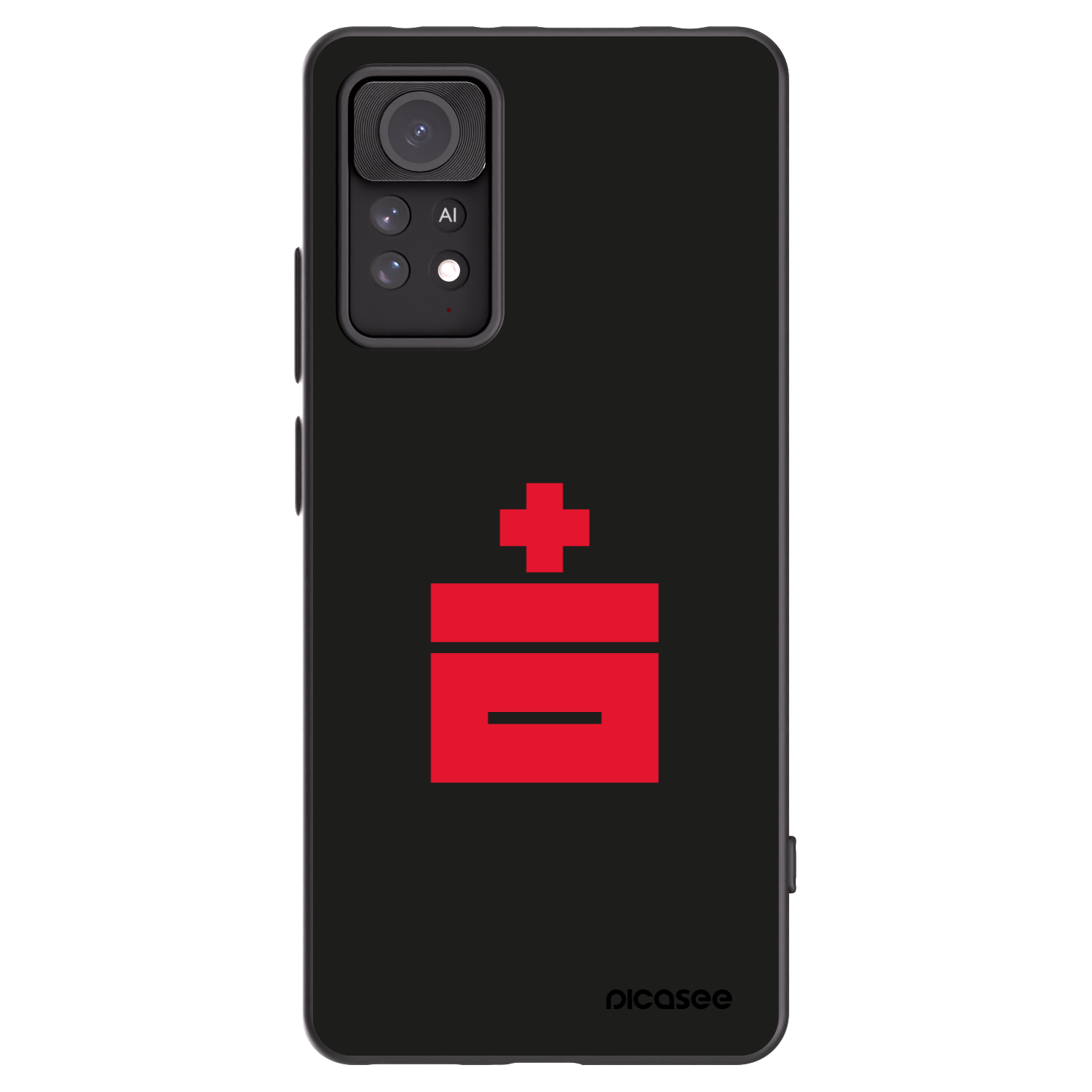 Picasee crna silikonska maskica za Xiaomi Redmi Note 11 Pro - Le Plastenciaga