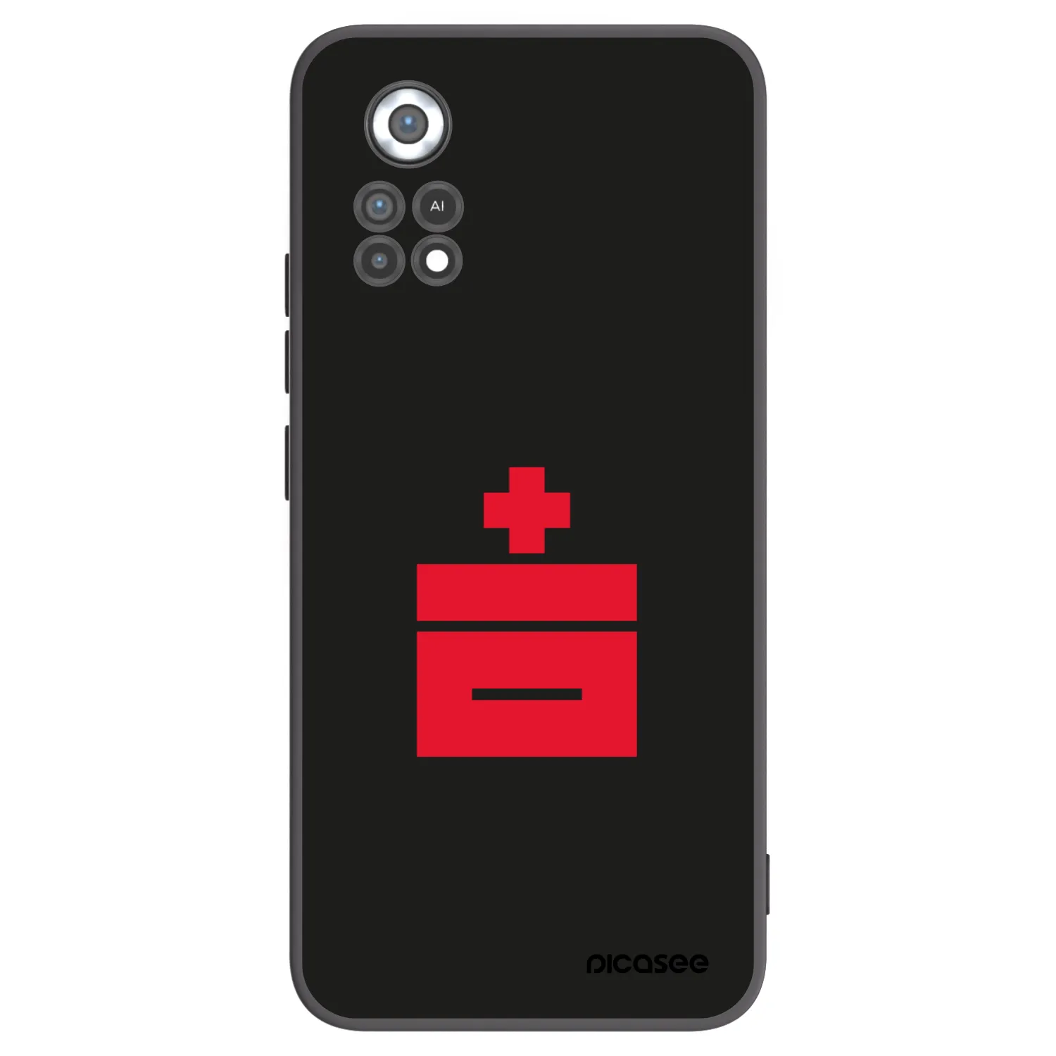 Picasee crna silikonska maskica za Xiaomi Poco X4 Pro 5G - Le Plastenciaga