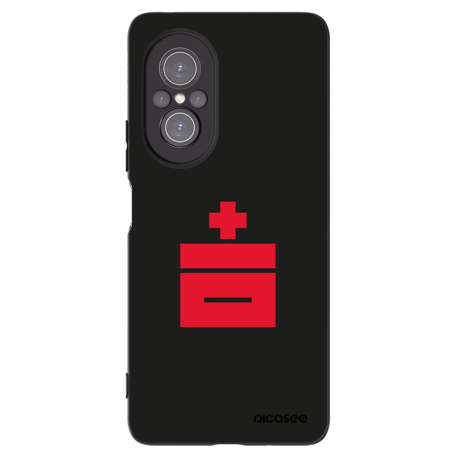 Picasee crna silikonska maskica za Huawei Nova 9 SE - Le Plastenciaga