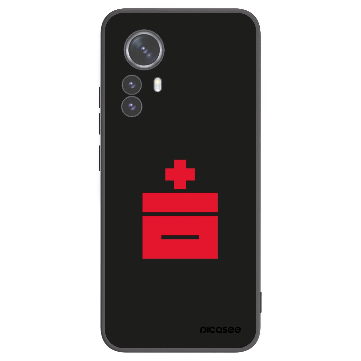 Picasee crna silikonska maskica za Xiaomi 12 Pro - Le Plastenciaga