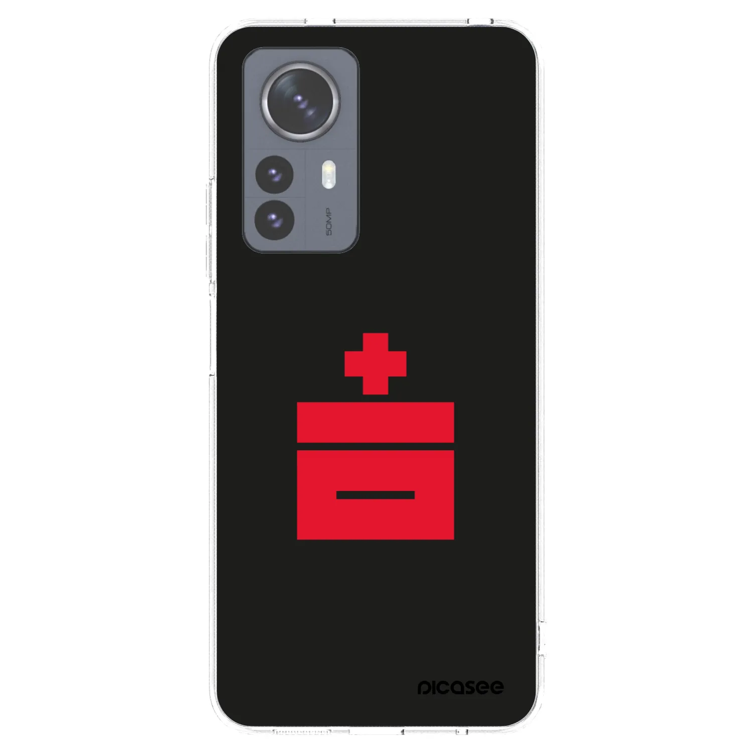 Picasee silikonska prozirna maskica za Xiaomi 12 Pro - Le Plastenciaga