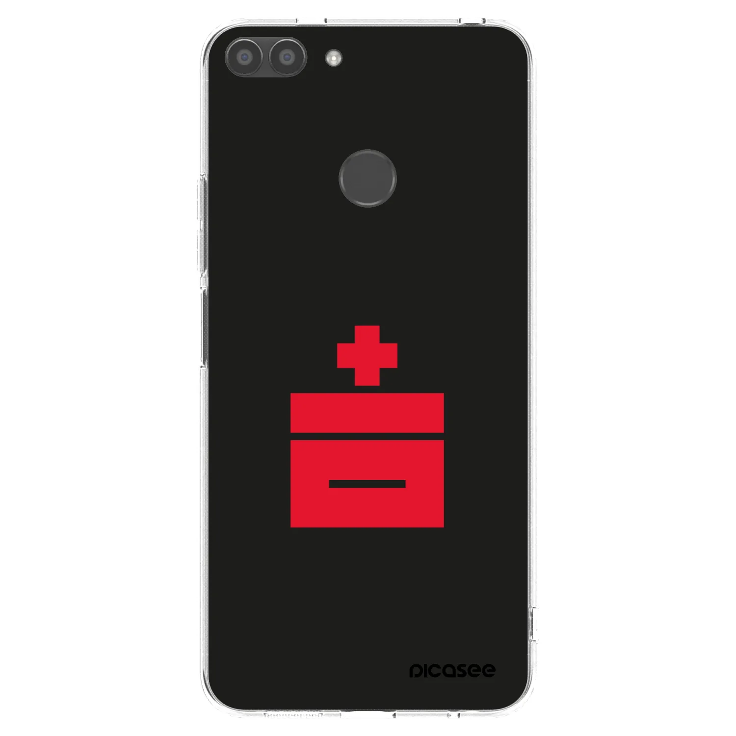 Picasee silikonska prozirna maskica za Huawei P Smart - Le Plastenciaga