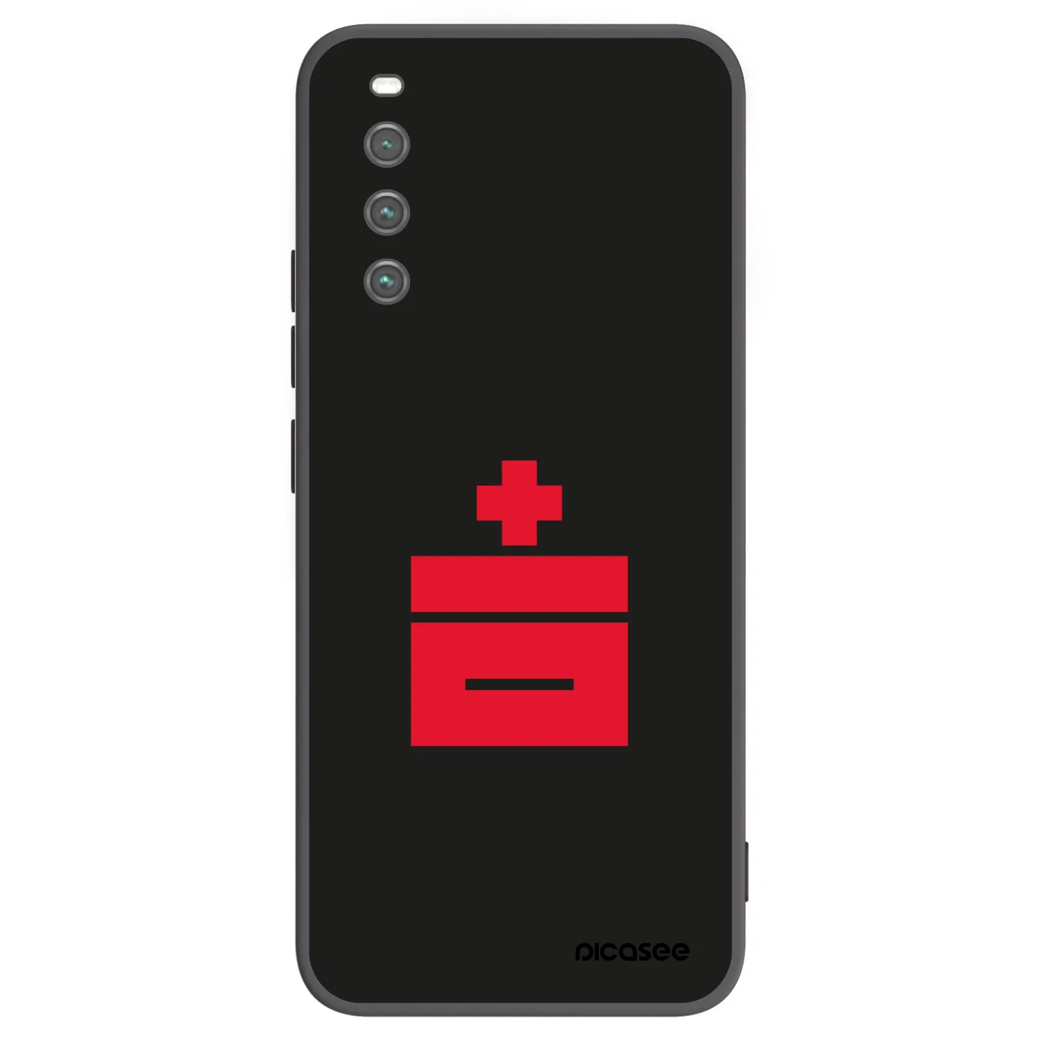 Picasee crna silikonska maskica za Sony Xperia 10 IV 5G - Le Plastenciaga