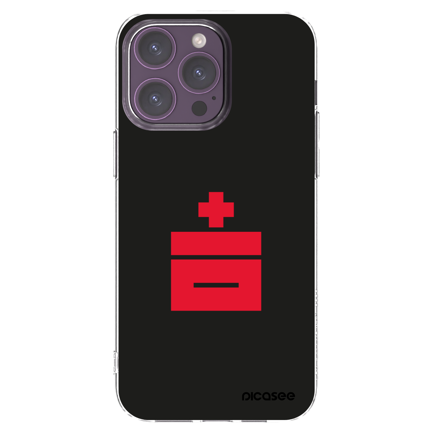 Picasee silikonska prozirna maskica za Apple iPhone 14 Pro Max - Le Plastenciaga