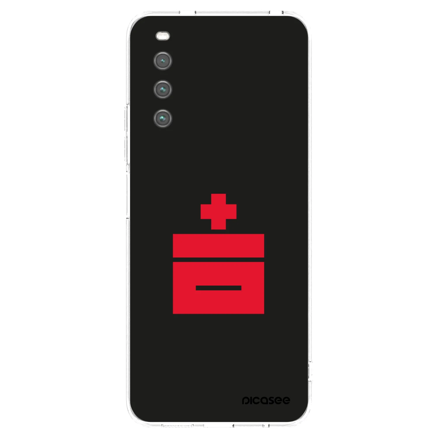 Picasee silikonska prozirna maskica za Sony Xperia 10 IV 5G - Le Plastenciaga