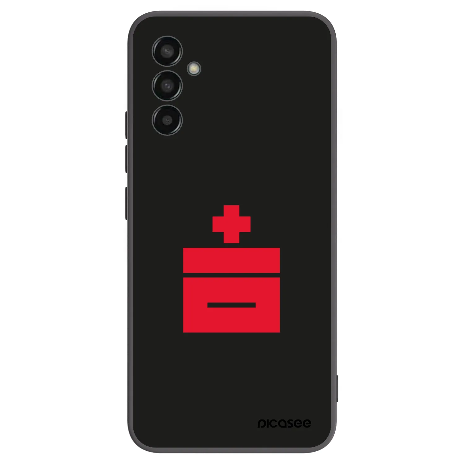 Picasee crna silikonska maskica za Samsung Galaxy M13 M135F - Le Plastenciaga