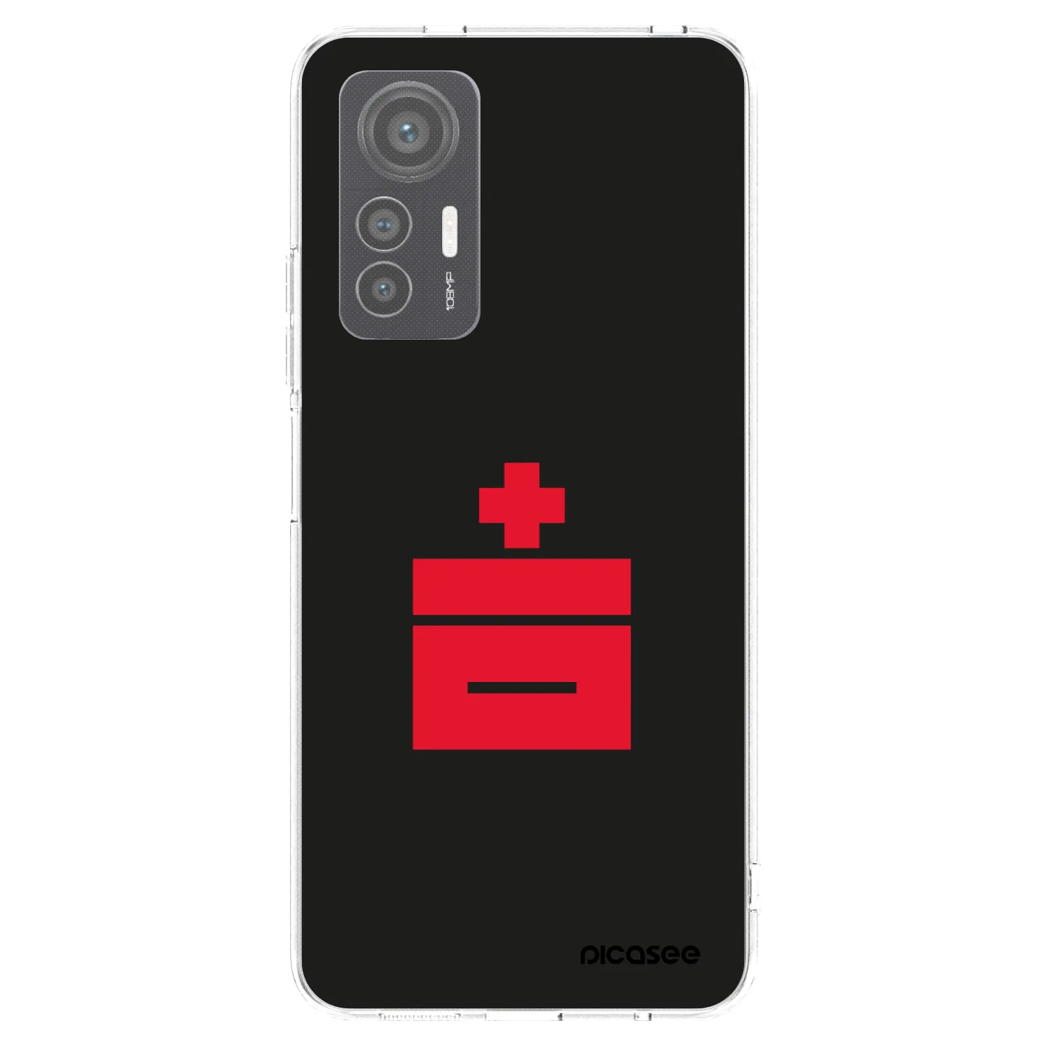 Picasee silikonska prozirna maskica za Xiaomi 12 Lite - Le Plastenciaga