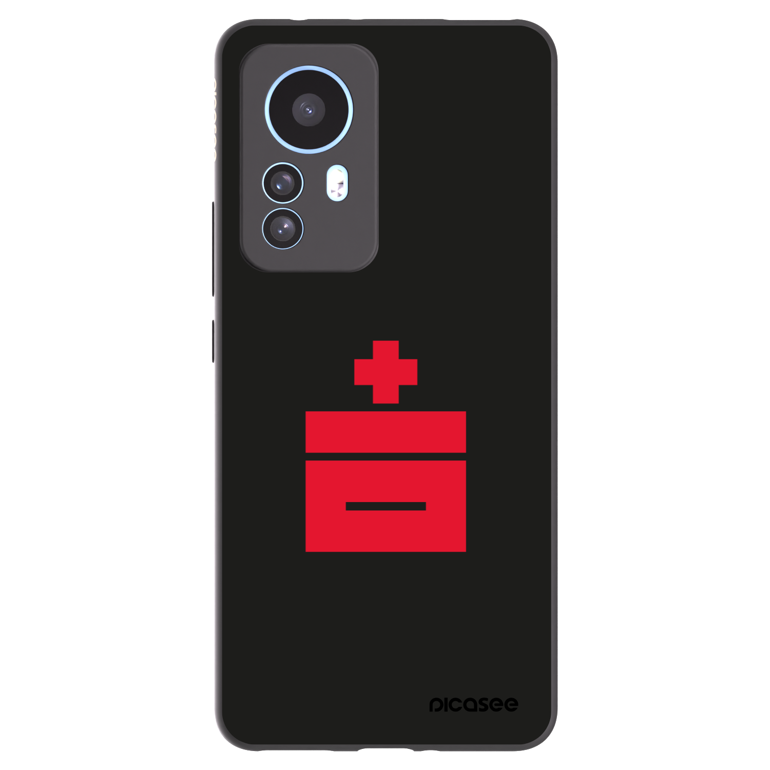 Picasee crna silikonska maskica za Xiaomi 12T Pro - Le Plastenciaga