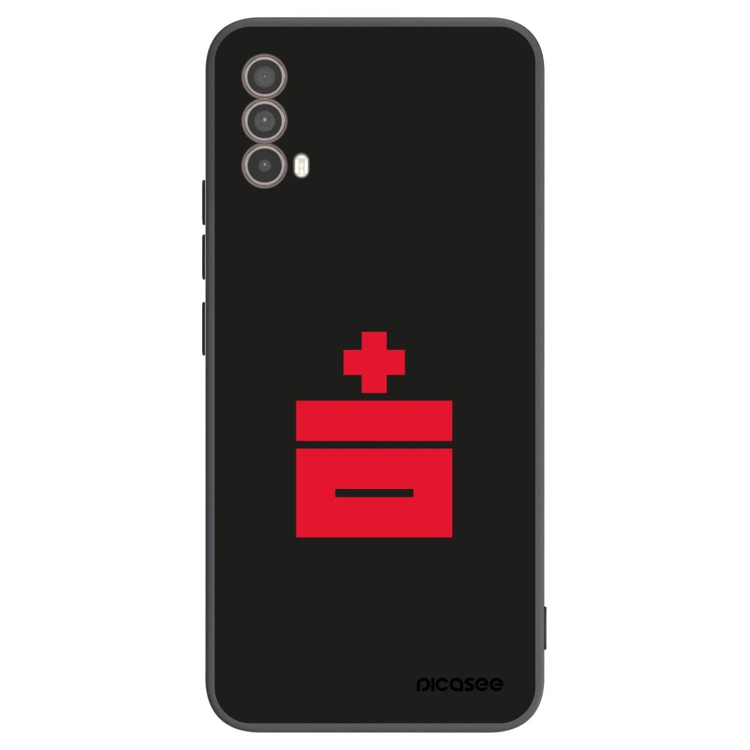 Picasee crna silikonska maskica za Motorola Moto E40 - Le Plastenciaga