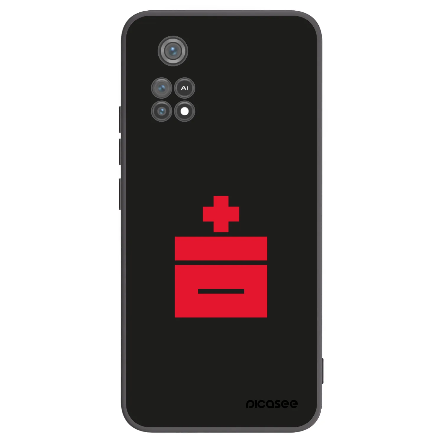 Picasee crna silikonska maskica za Xiaomi Poco M4 Pro - Le Plastenciaga