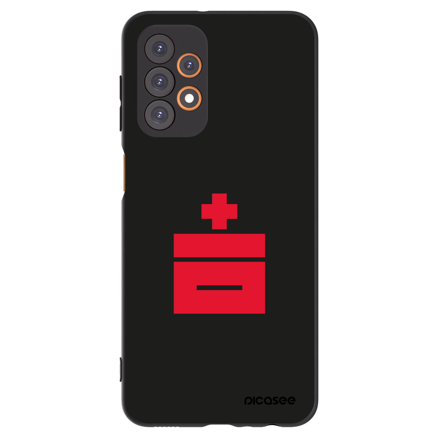 Picasee crna silikonska maskica za Samsung Galaxy A23 A235F 4G - Le Plastenciaga