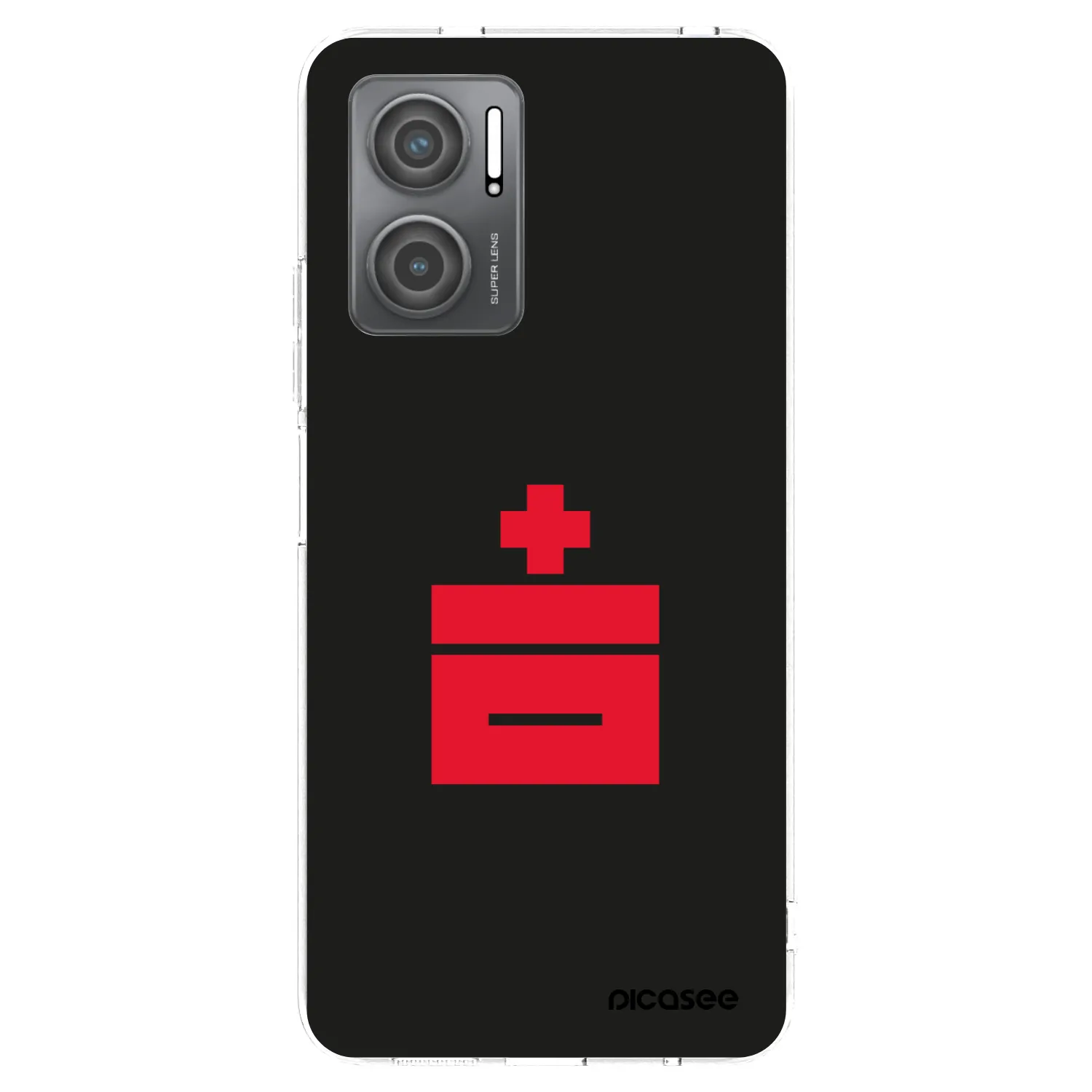 Picasee silikonska prozirna maskica za Xiaomi Redmi 10 5G - Le Plastenciaga