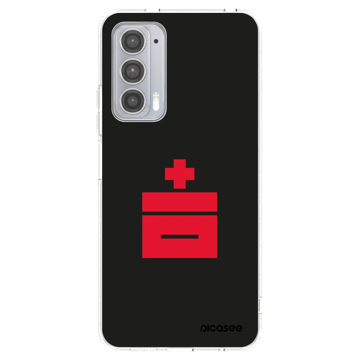 Picasee silikonska prozirna maskica za Motorola Edge 20 - Le Plastenciaga