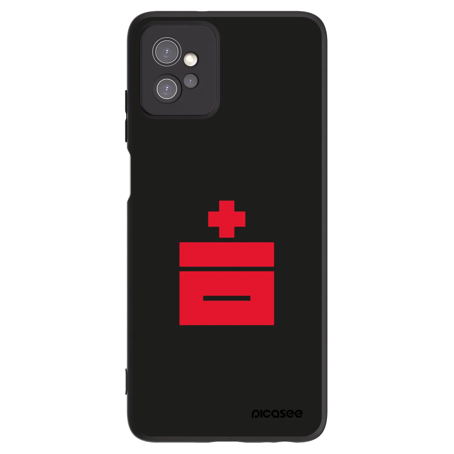 Picasee crna silikonska maskica za Motorola Moto G32 - Le Plastenciaga