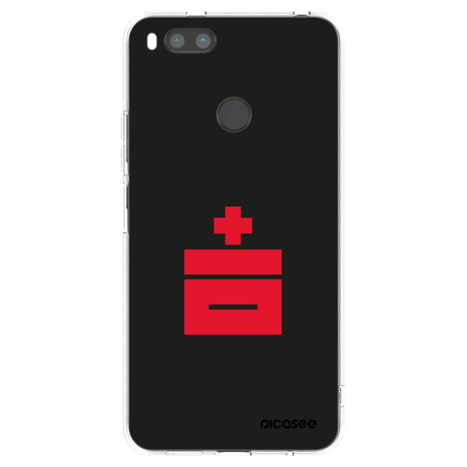 Picasee silikonska prozirna maskica za Xiaomi Redmi A1 - Le Plastenciaga