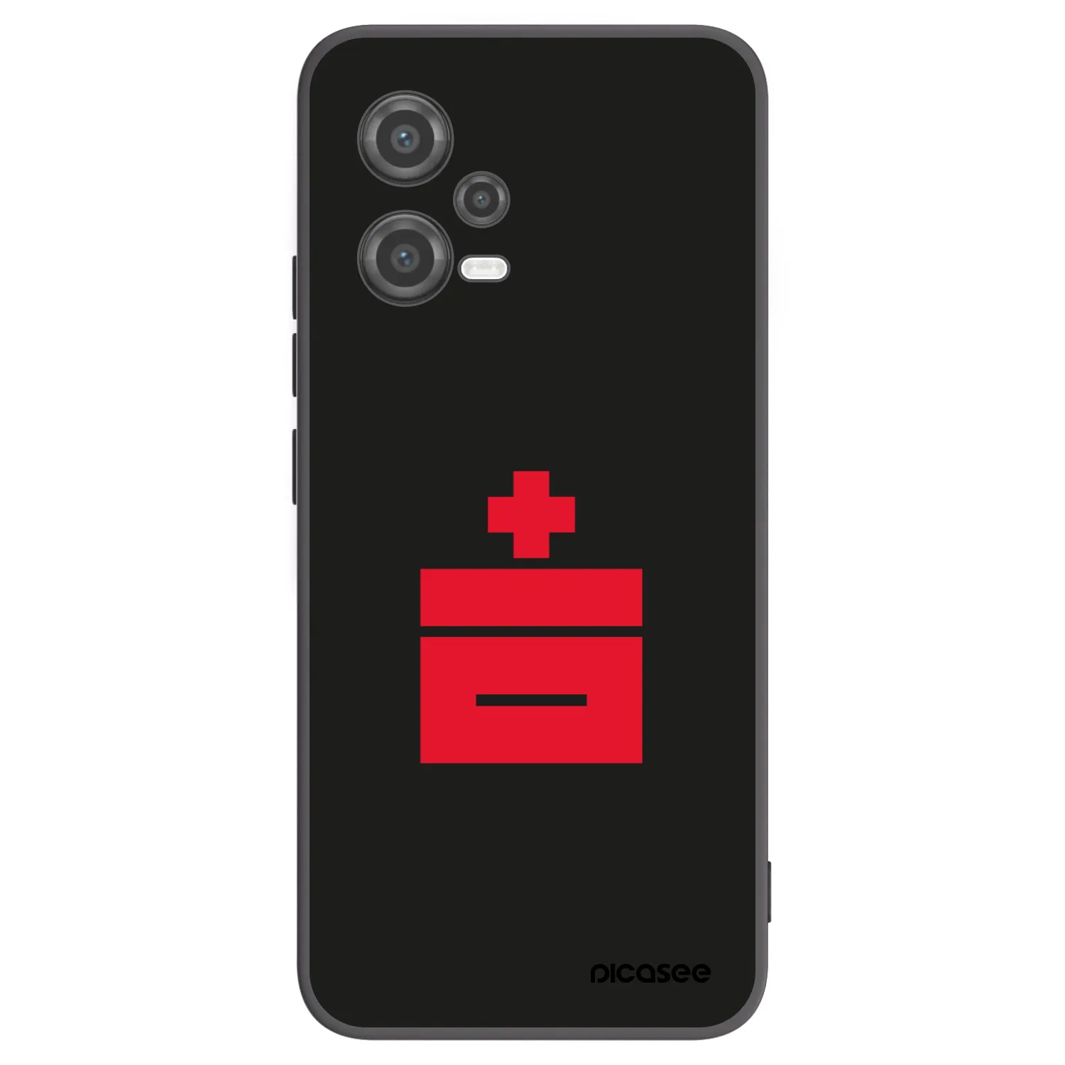 Picasee crna silikonska maskica za Xiaomi Poco X5 - Le Plastenciaga
