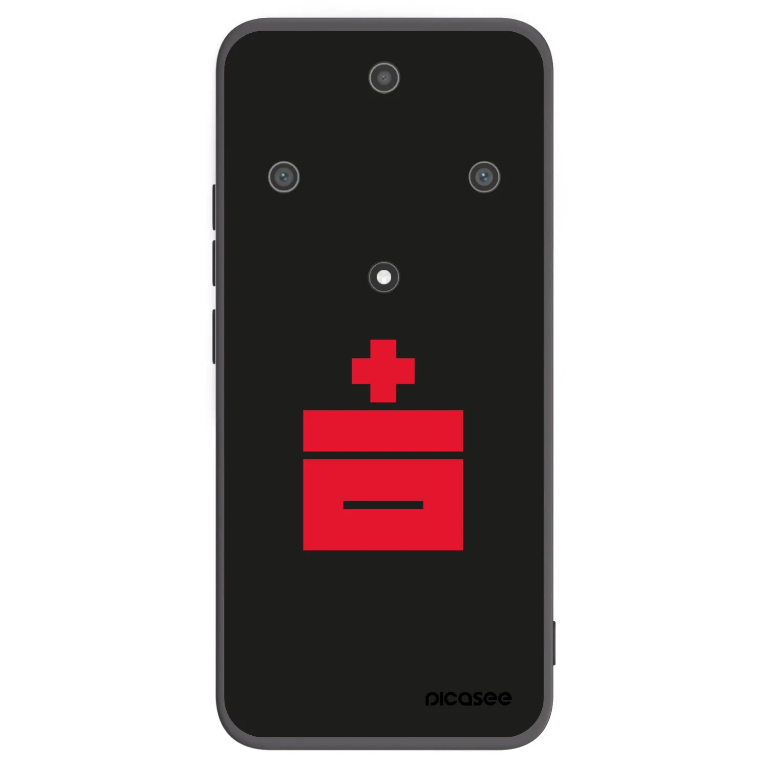 Picasee crna silikonska maskica za Honor Magic5 Lite 5G - Le Plastenciaga