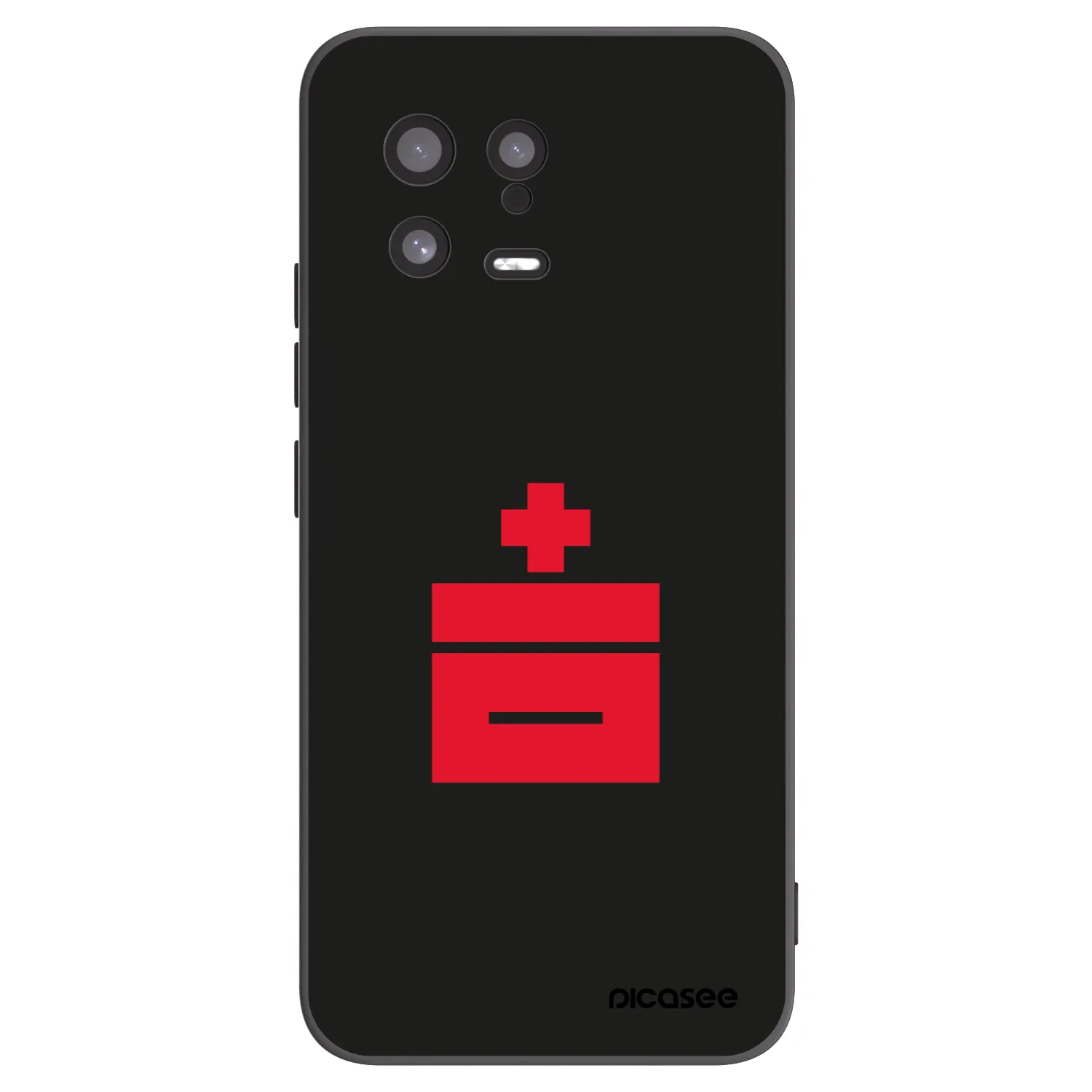 Picasee crna silikonska maskica za Xiaomi 13 - Le Plastenciaga