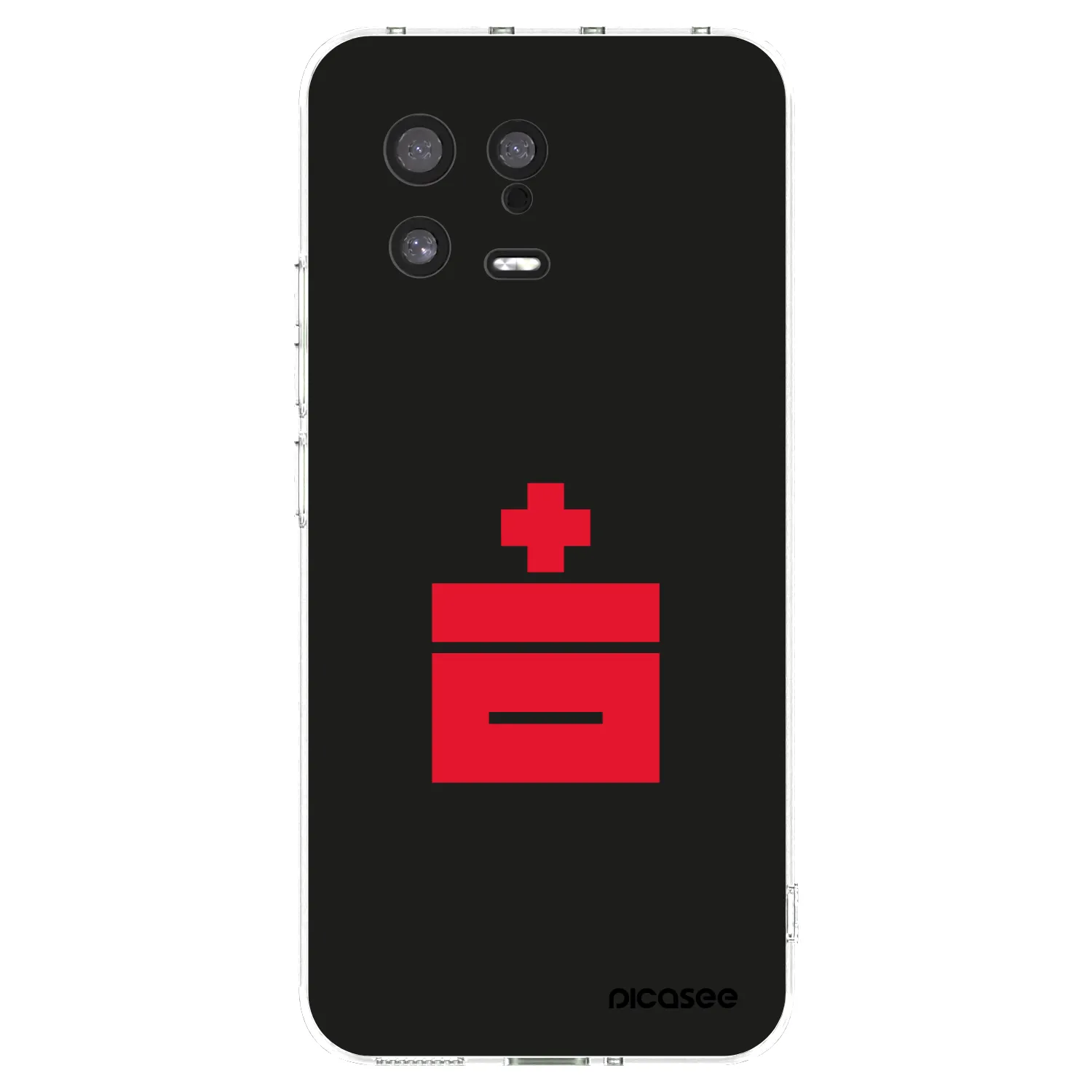 Picasee silikonska prozirna maskica za Xiaomi 13 - Le Plastenciaga