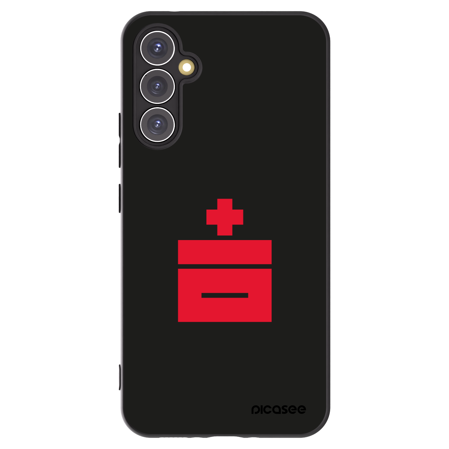 Picasee crna silikonska maskica za Samsung Galaxy A34 5G A346B - Le Plastenciaga