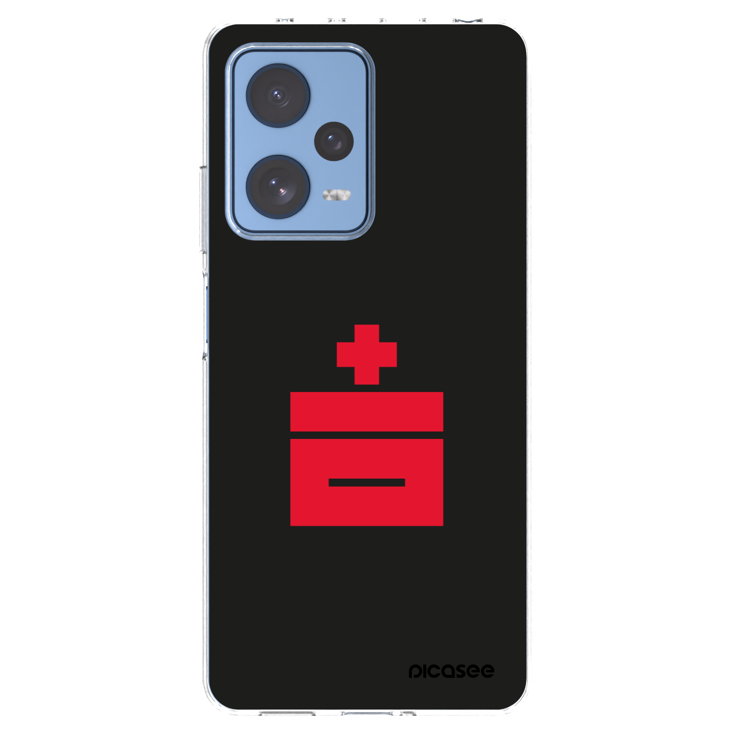 Picasee silikonska prozirna maskica za Xiaomi Redmi Note 12 Pro 5G - Le Plastenciaga
