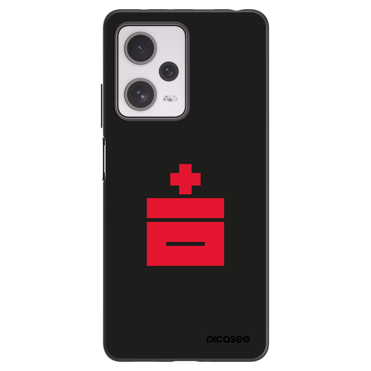 Picasee crna silikonska maskica za Xiaomi Redmi Note 12 Pro+ 5G - Le Plastenciaga