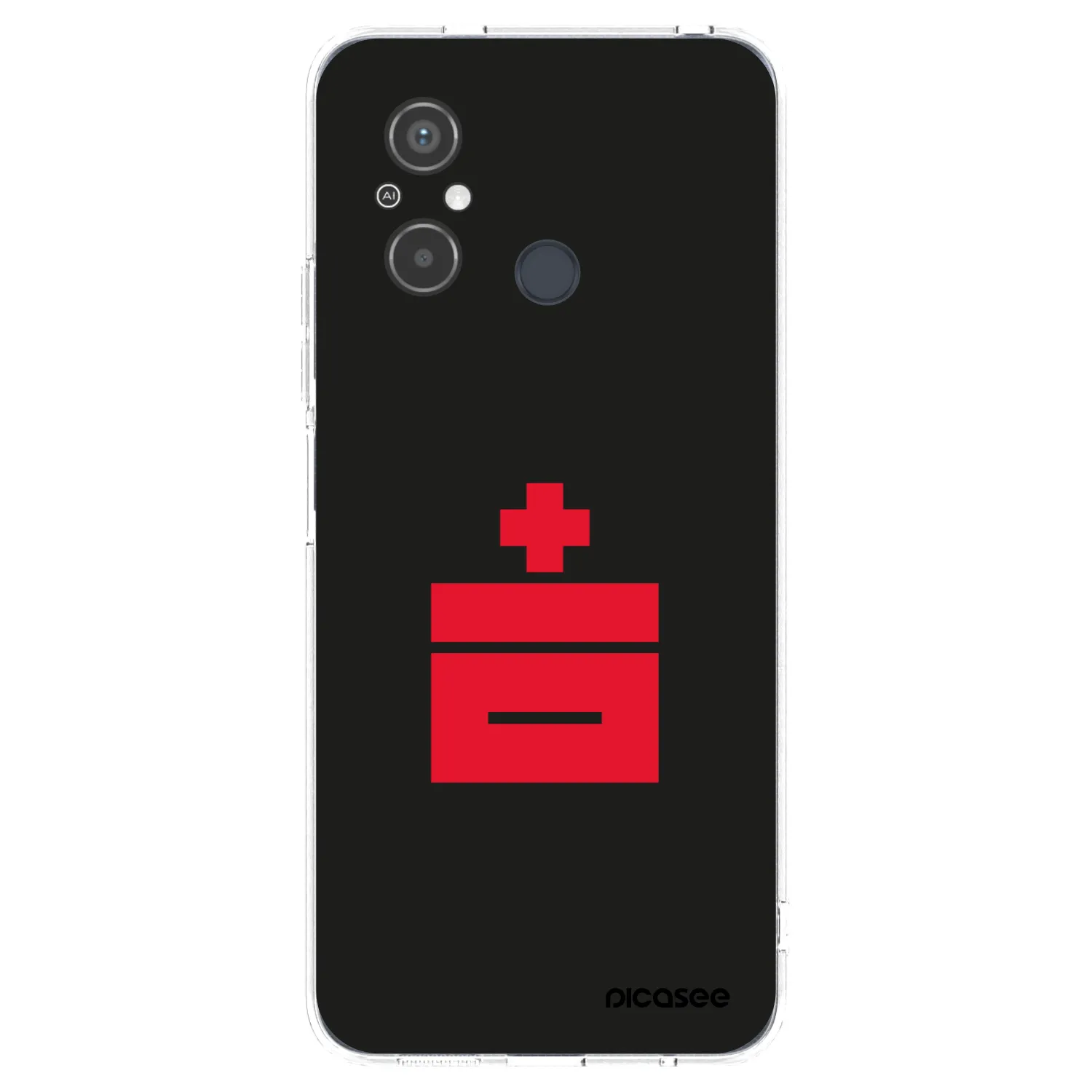 Picasee silikonska prozirna maskica za Xiaomi Redmi 12C - Le Plastenciaga