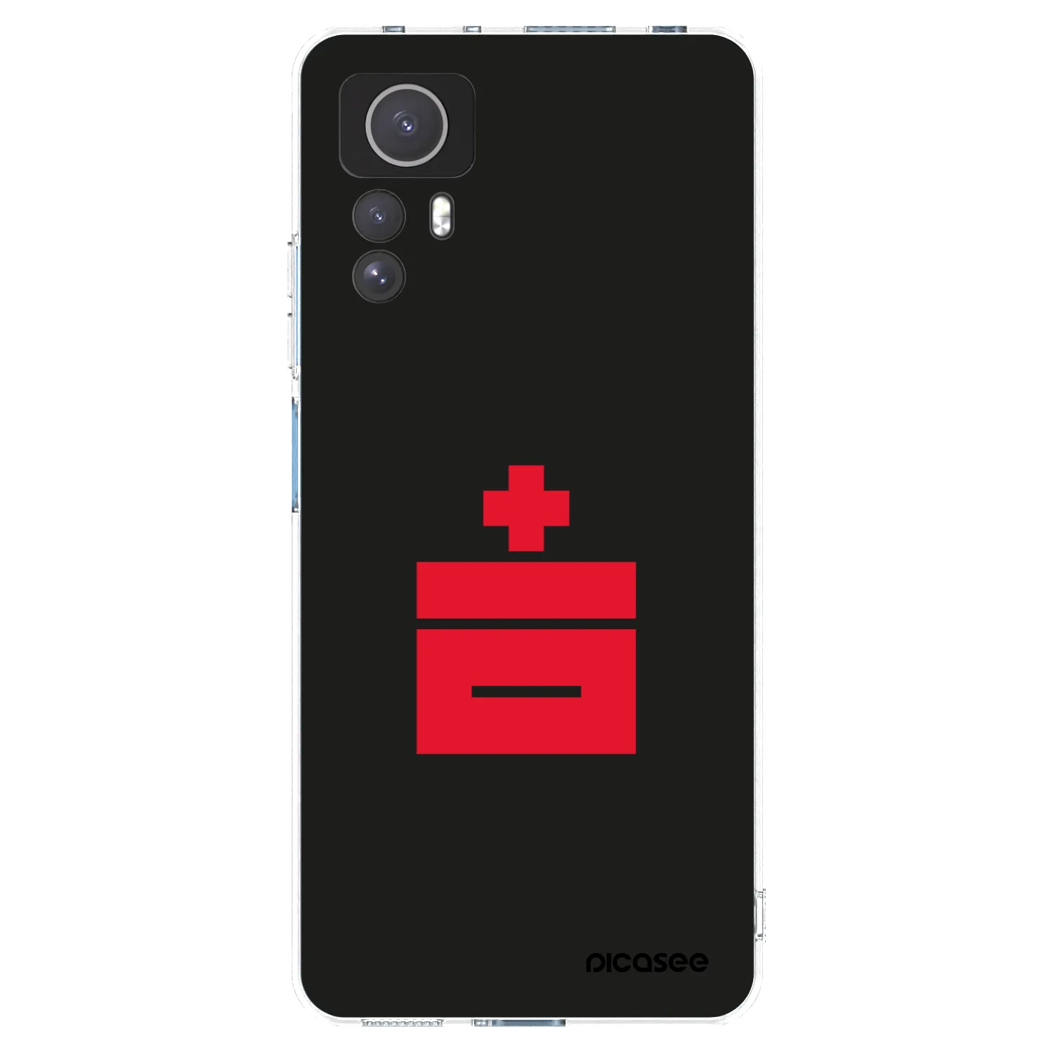 Picasee silikonska prozirna maskica za Xiaomi Redmi Note 12S - Le Plastenciaga