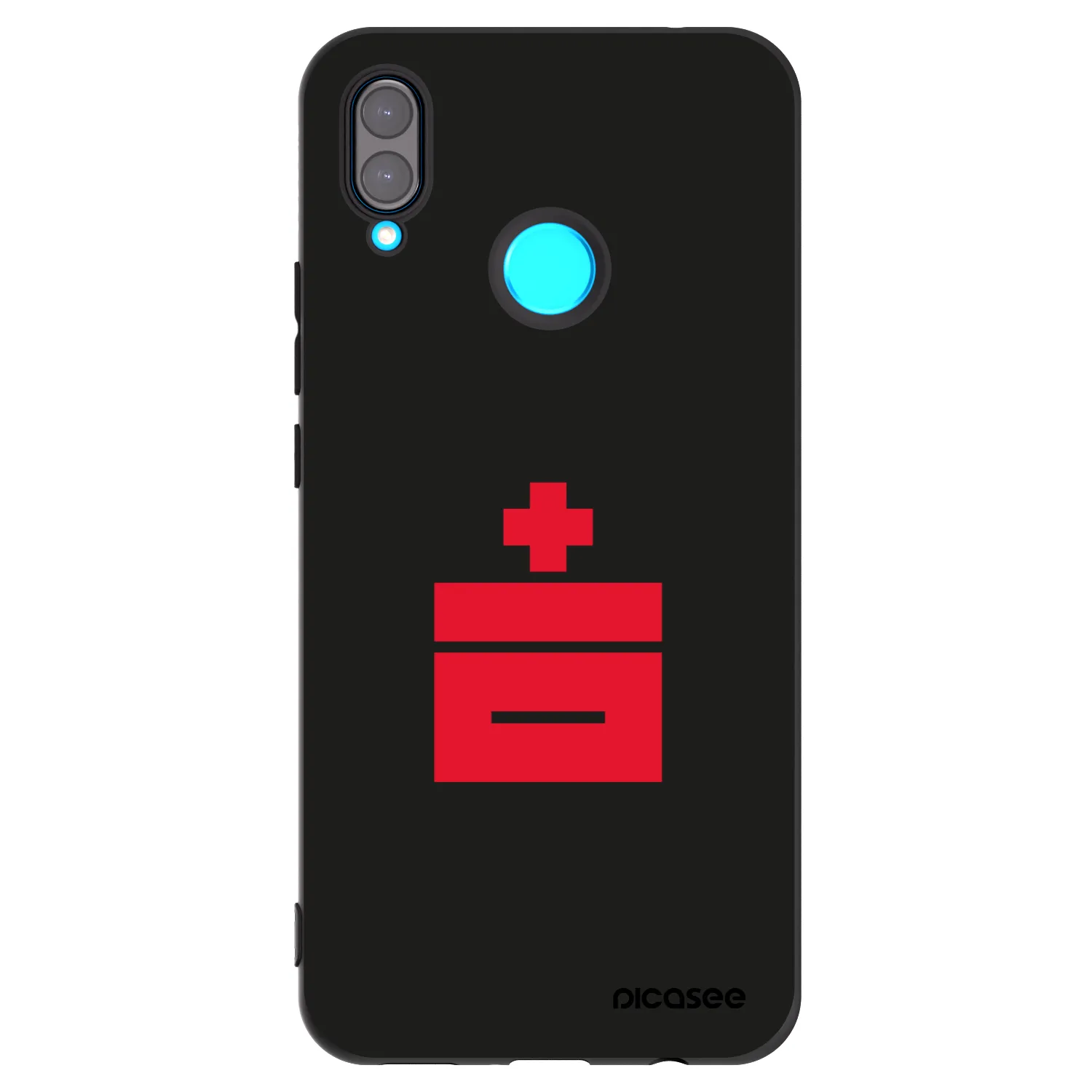 Picasee crna silikonska maskica za Huawei Nova 3 - Le Plastenciaga
