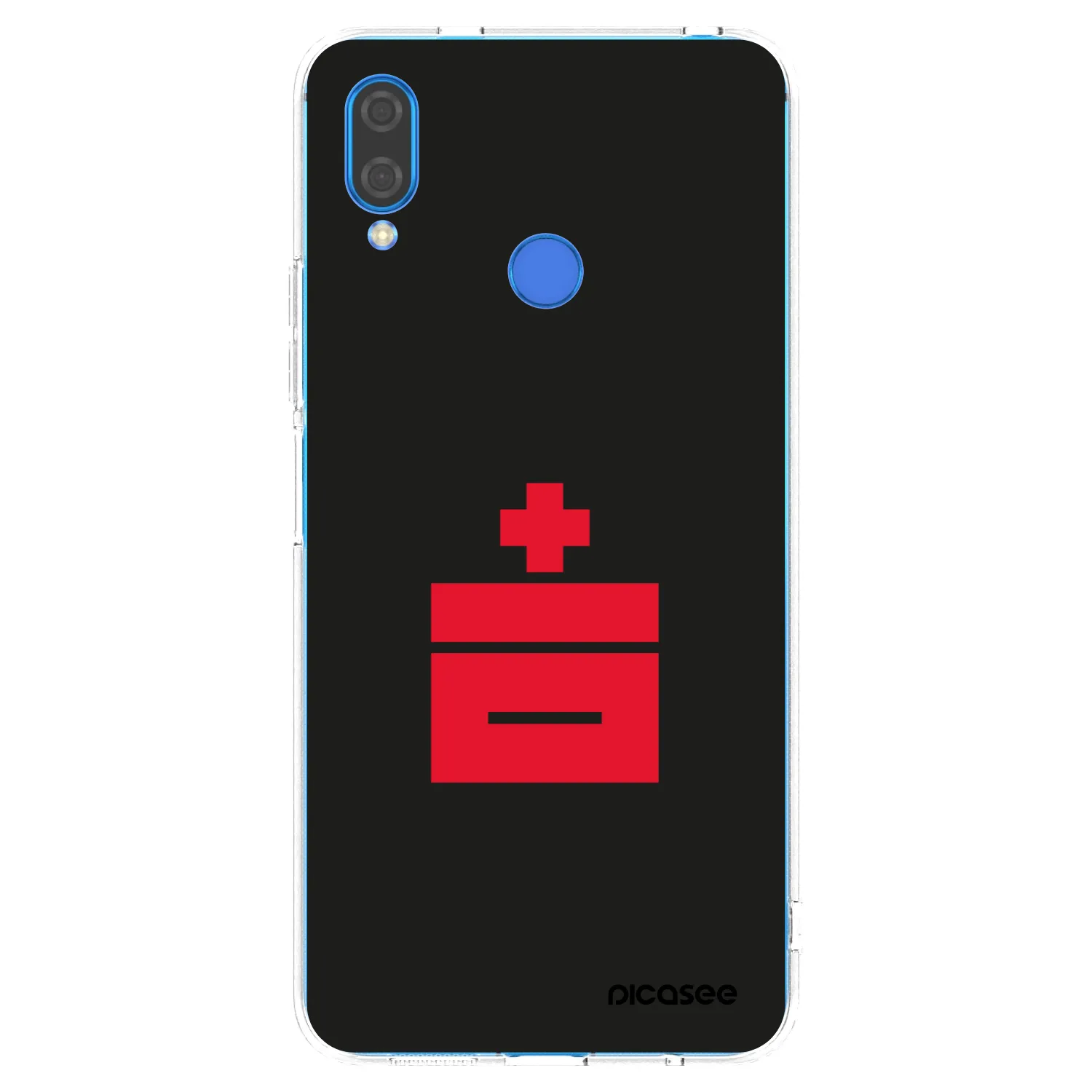 Picasee silikonska prozirna maskica za Huawei Nova 3 - Le Plastenciaga