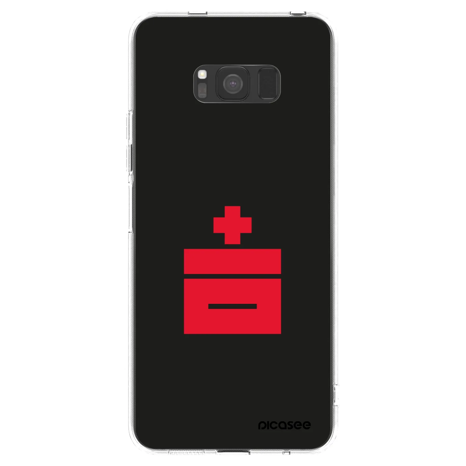 Picasee silikonska prozirna maskica za Samsung Galaxy S8 G950F - Le Plastenciaga