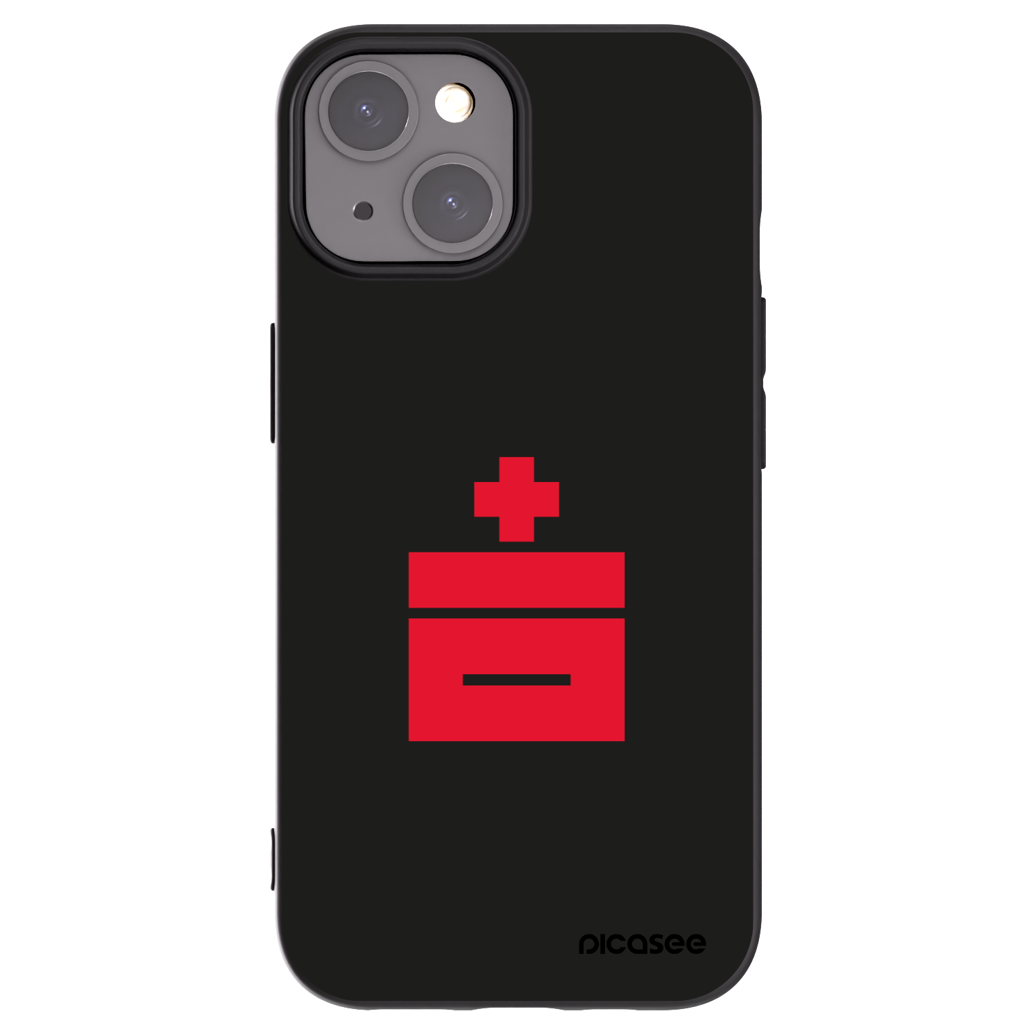 Picasee crna silikonska maskica za Apple iPhone 15 - Le Plastenciaga