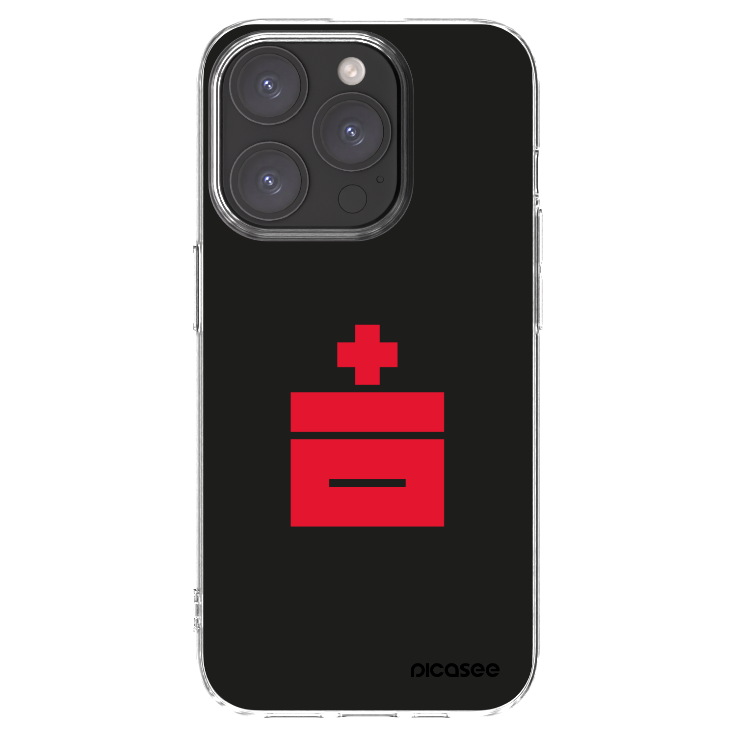Picasee silikonska prozirna maskica za Apple iPhone 15 Pro - Le Plastenciaga
