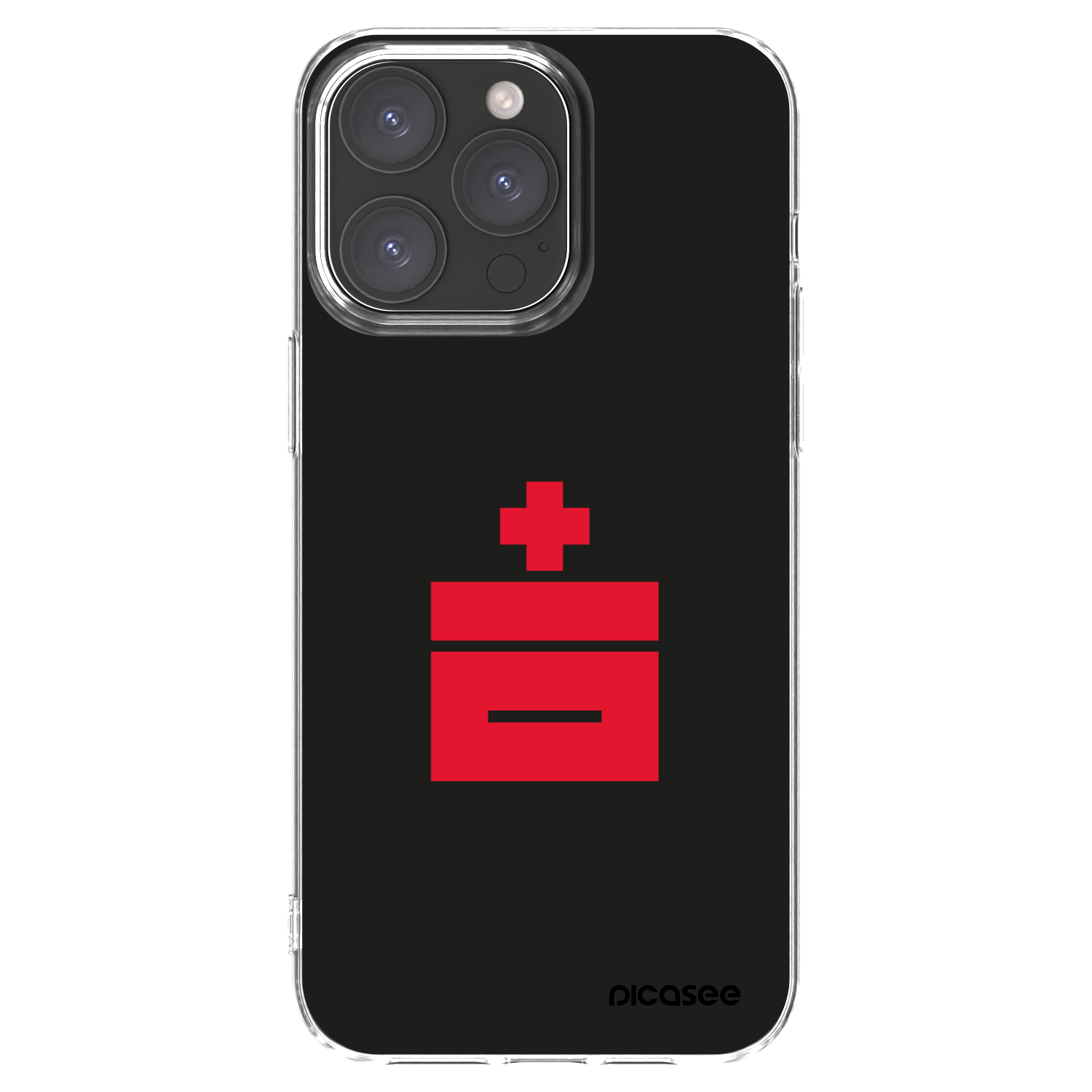 Picasee silikonska prozirna maskica za Apple iPhone 15 Pro Max - Le Plastenciaga