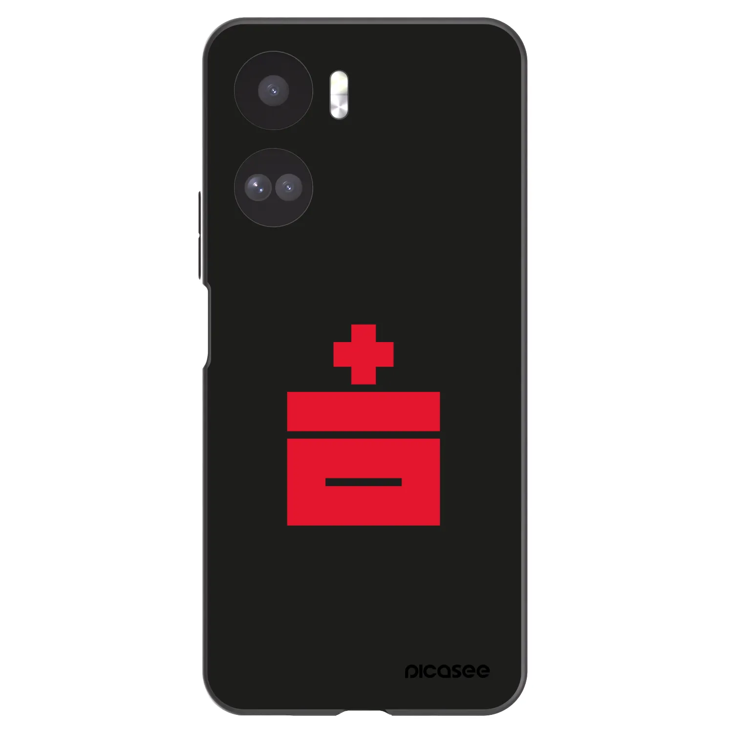 Picasee crna silikonska maskica za Honor 90 Lite 5G - Le Plastenciaga