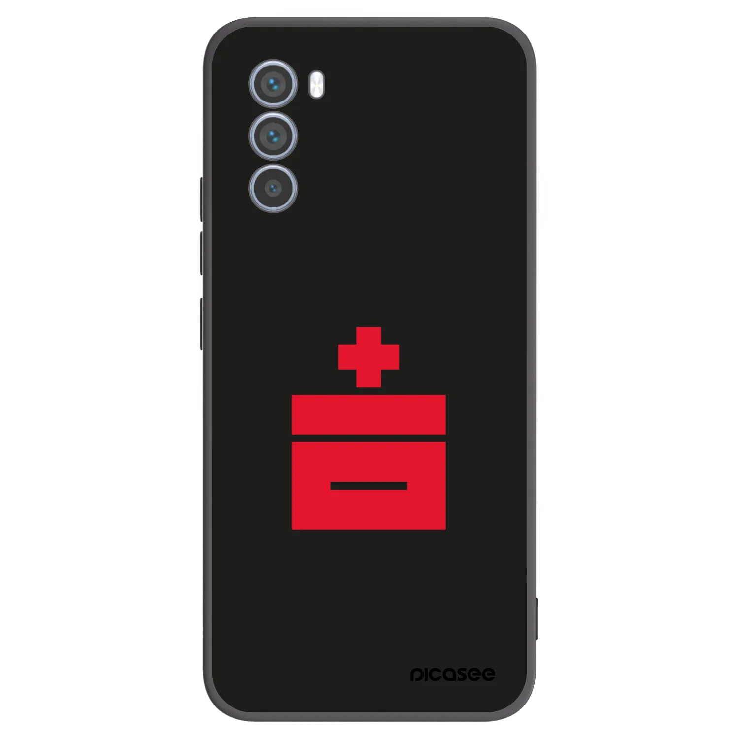 Picasee crna silikonska maskica za Motorola Moto G62 - Le Plastenciaga