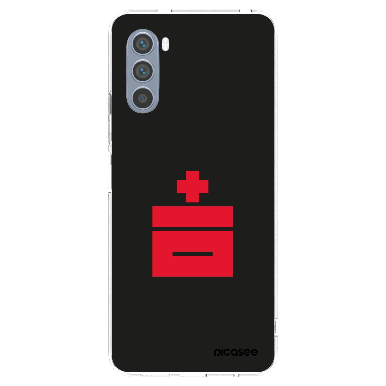 Picasee silikonska prozirna maskica za Motorola Moto G62 - Le Plastenciaga